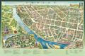 Mappa del centro di Gomel
